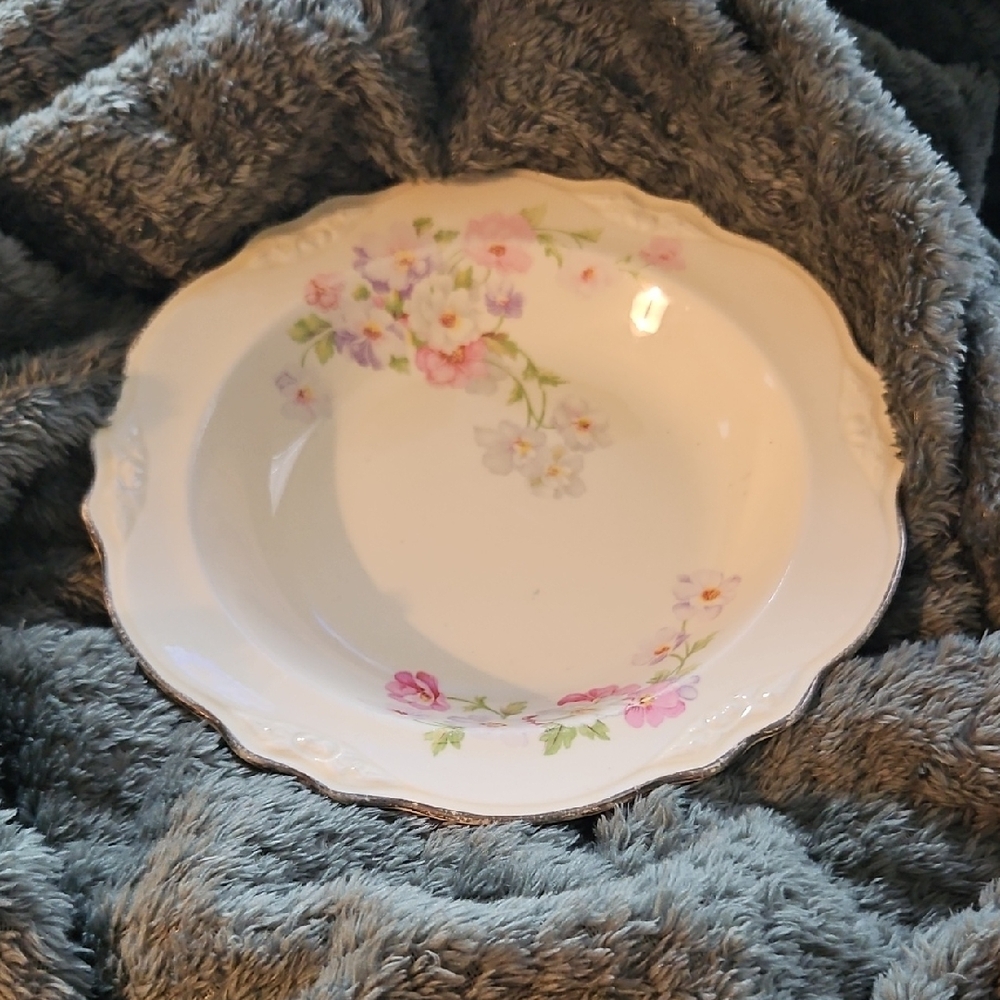 Floral Porcelain Bowl
